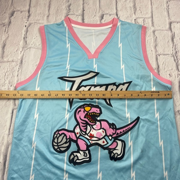 Tampa Bay Raptors “Toronto Raptors” Basketball Jersey Limited Edition Sz L - Picture 6 of 7